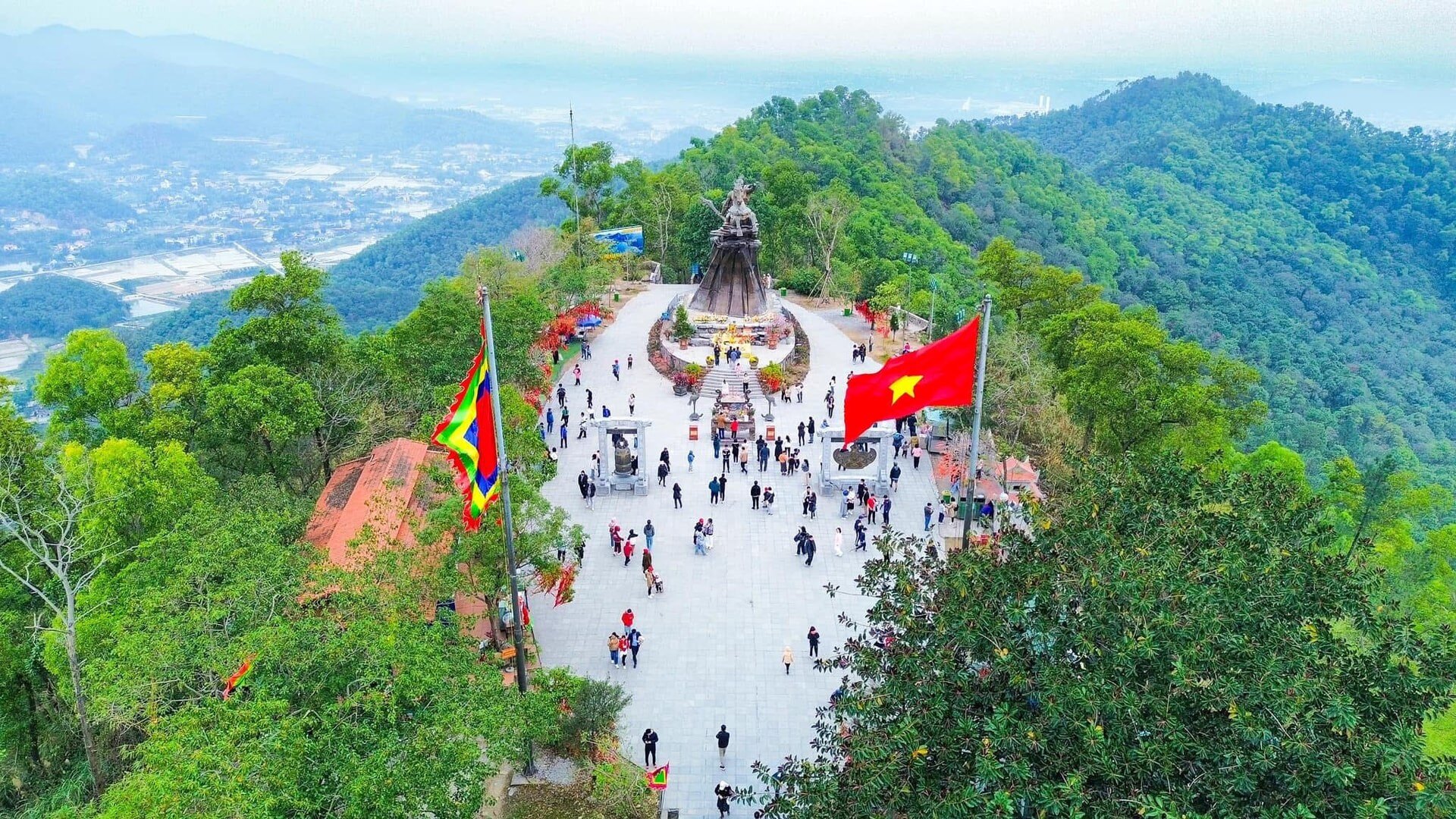 Nơi tổ chức lễ hội Gióng đền Sóc (Nguồn: Internet)