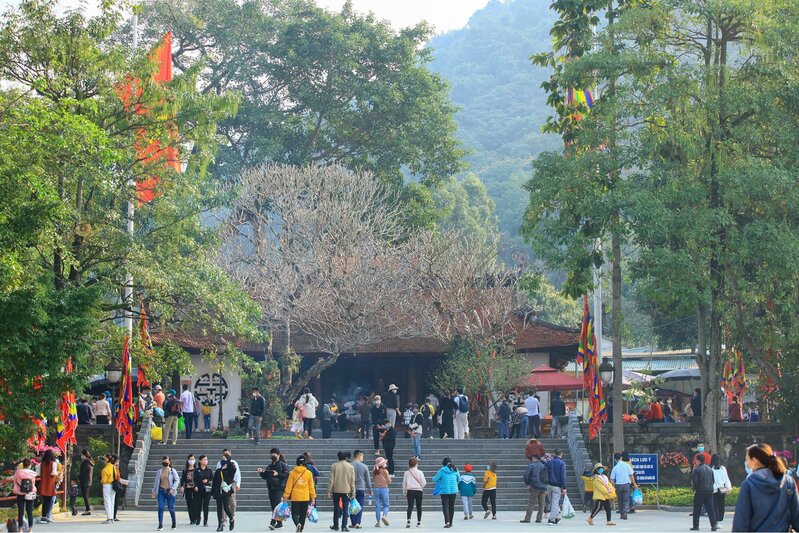 Đền Thõng tại Tây Thiên - Nguồn: Internet