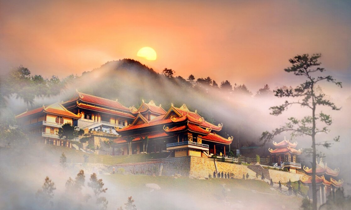 Thiền viện Trúc Lâm Tây Thiên - Nguồn: Internet