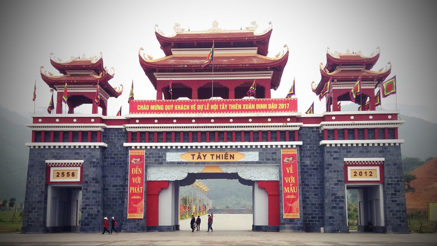 Lễ hội Tây Thiên được tổ chức vào mùa xuân - Nguồn: Internet