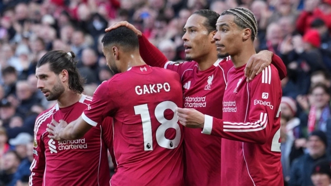 Liverpool hiện đang đứng thứ 5 trên BXH Premier League  - Nguồn: Internet