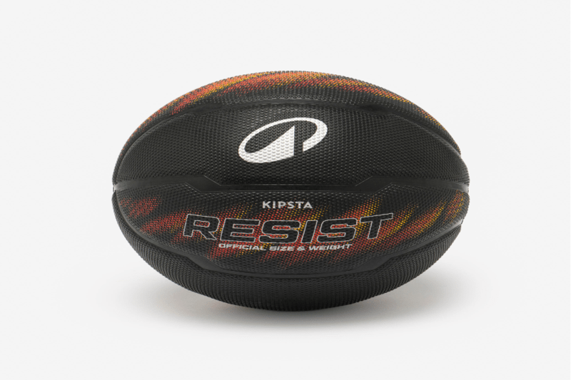 Bóng rổ Resist R500 đen/cam - Lựa chọn phù hợp cho mặt sân ngoài trời