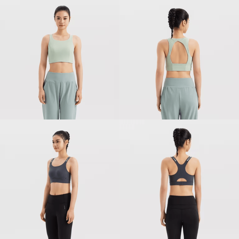 Bra thể thao dáng croptop mang lại cảm giác thoải mái khi vận động - Nguồn: Decathlon