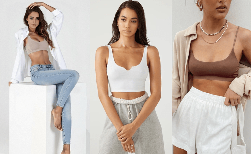 Áo bra hai dây cotton được làm từ chất liệu 100% cotton đem lại cảm giác thoải mái khi hoạt động - Nguồn: Internet