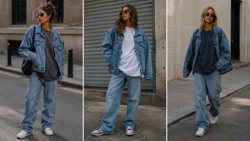Phong cách denim on denim không bao giờ lỗi mốt