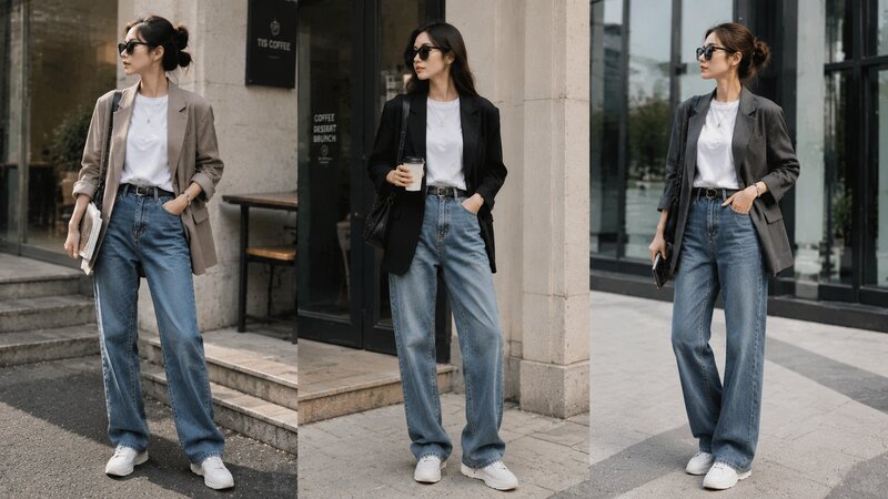 Thanh lịch nơi công sở khi có thêm áo blazer