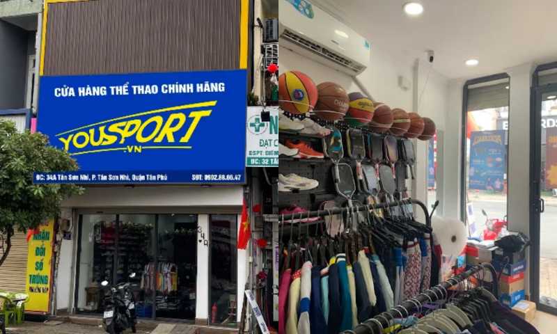 Yousport chuyên cung cấp nhiều mặt hàng sản phẩm bóng rổ - Nguồn: Internet