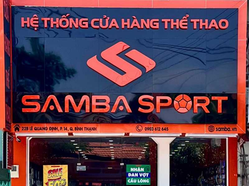 Samba Sport cung cấp nhiều mặt hàng thể thao, trong có có nhiều mặt hàng dành cho bóng rổ - Nguồn: Internet